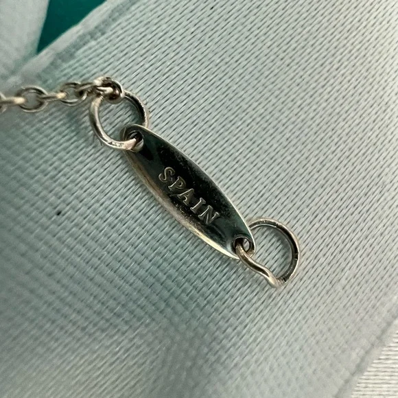 Tiffany Elsa Peretti Diamonds by the Yard Open Heart Bracelet - Picture 8 of 14